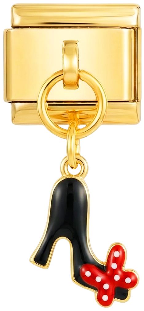 Le talon de Minnie, sur or