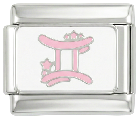 Gemini Pink, on Silver - gemini-pink-on-silver.png
