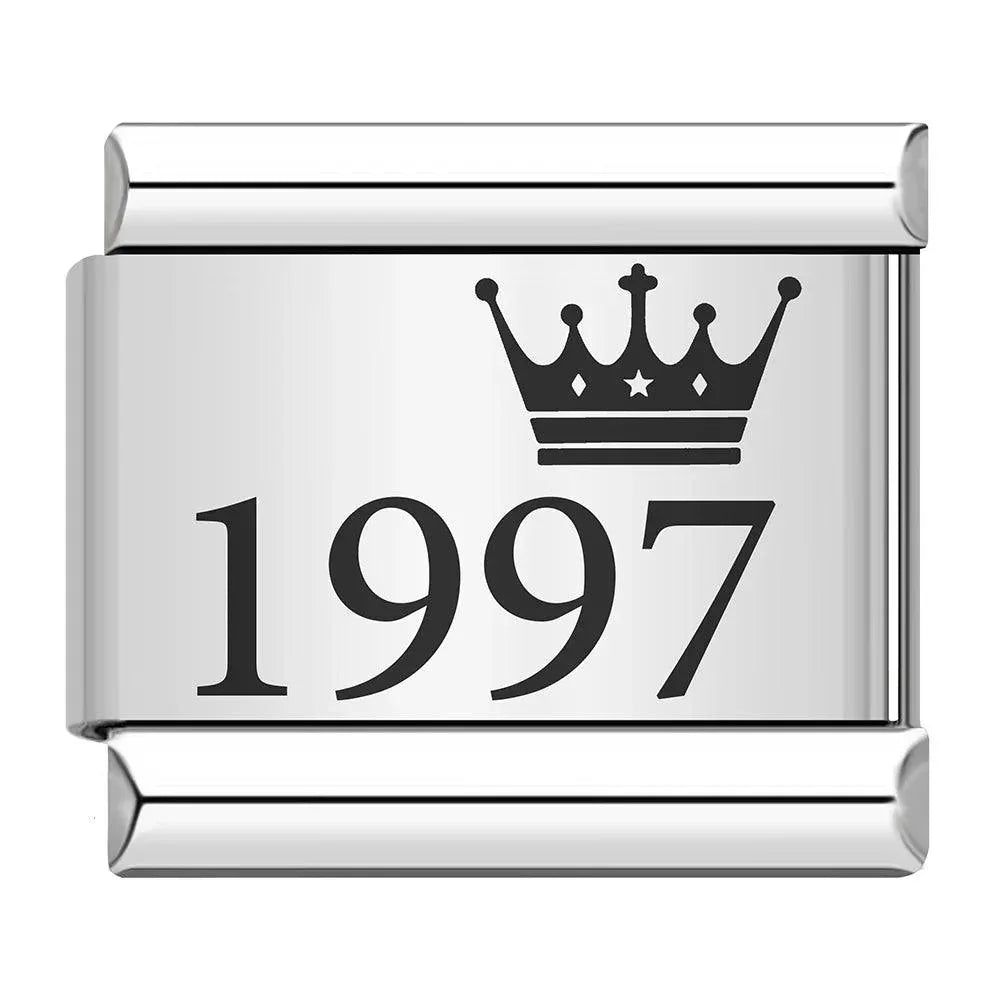 Year 1997, on Silver - Charms Official