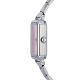 Montre Como en argent – Édition cadran rose