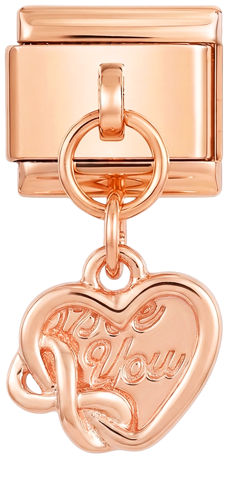 Je t'aime, Infini, en or rose