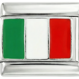Italy Flag, on Silver - italy-on-silver.png