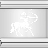 Sagittaire, en argent